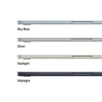 Apple 15" MacBook Air with M4 chip, 10-core CPU / 10-core GPU, 16GB Memory, 256GB SSD - Midnight - Image 3