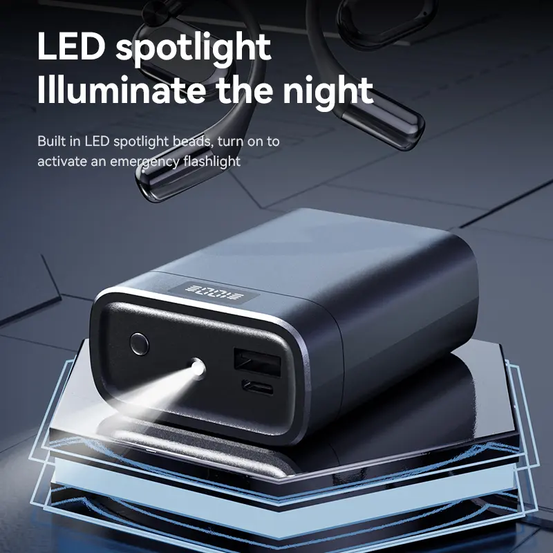 Built-in LED Flashlight Feature